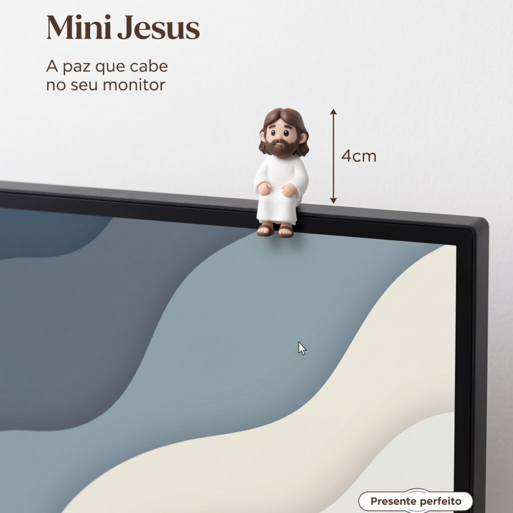 Kit 5 Mini Jesus de Monitor
